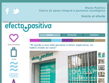 Tablet Screenshot of efecto-positivo.com